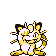 Meowth sprite gen 1