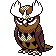 Noctowl sprite gen 2