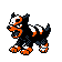 Houndour sprite gen 2