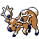 Stantler sprite gen 2