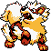 Arcanine sprite gen 2