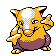 Drowzee sprite gen 2