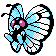 Butterfree sprite gen 2