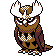 Noctowl sprite gen 2