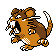Raticate sprite gen 2