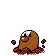 Diglett sprite gen 2