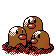 Dugtrio sprite gen 2