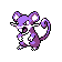 Rattata sprite gen 2