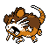 Raticate sprite gen 2