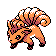 Vulpix sprite gen 2