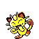 Meowth sprite gen 2