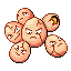 Exeggcute sprite gen 3