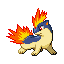 Quilava sprite gen 3