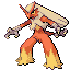 Blaziken sprite gen 3