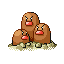 Dugtrio sprite gen 3