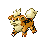Growlithe sprite gen 3